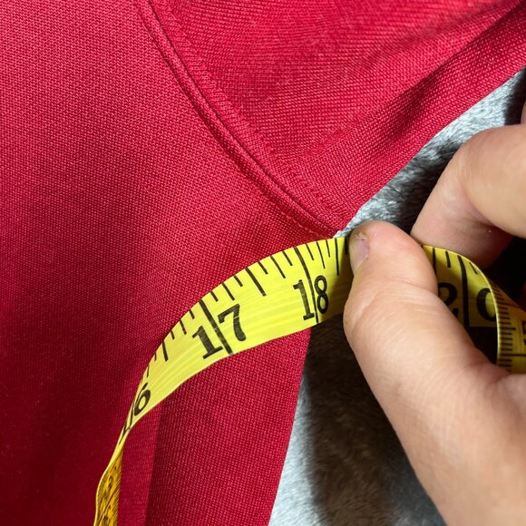 Roots Kids Sweater Youth X-Large Red Full Zip Maple Leaf Canada Pockets Jacket - Picture 7 of 10